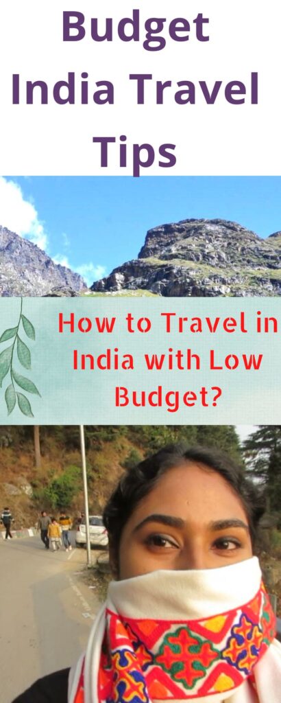 how to travel in india with low budget