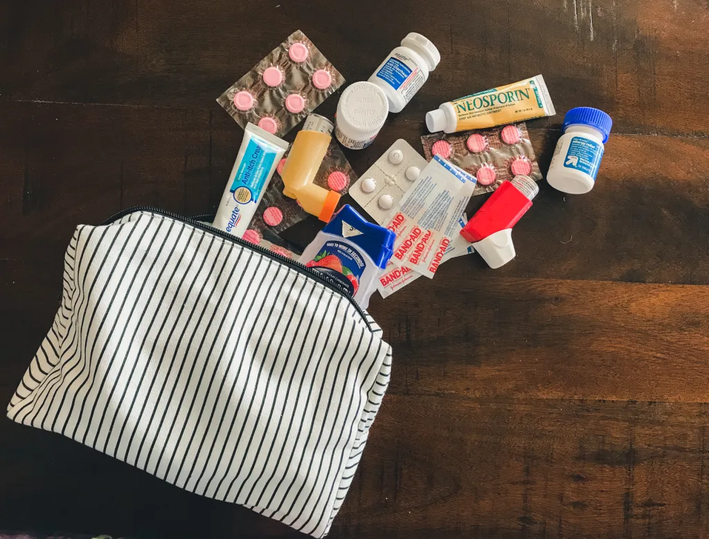 travel first aid box, packing for andaman