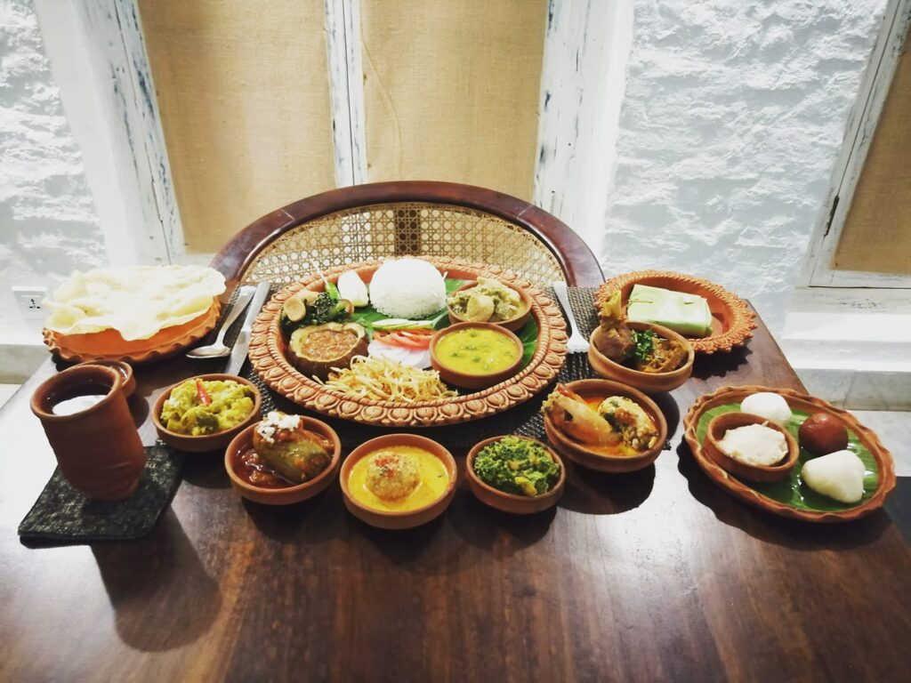 Rajbari Bawali food lunch
