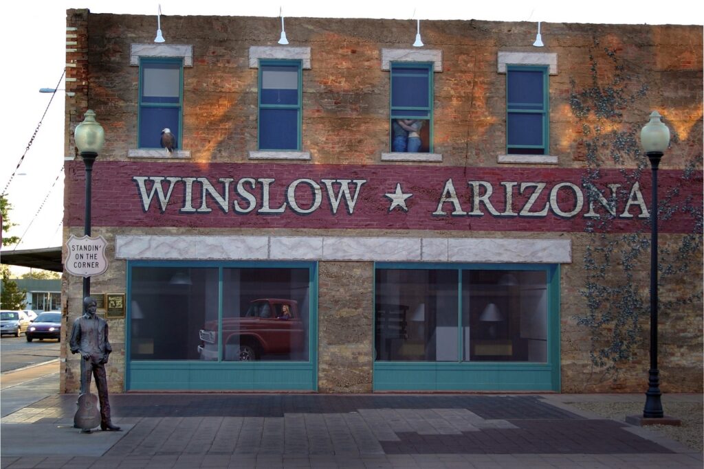 winslow, Arizona, best small town in Arizona