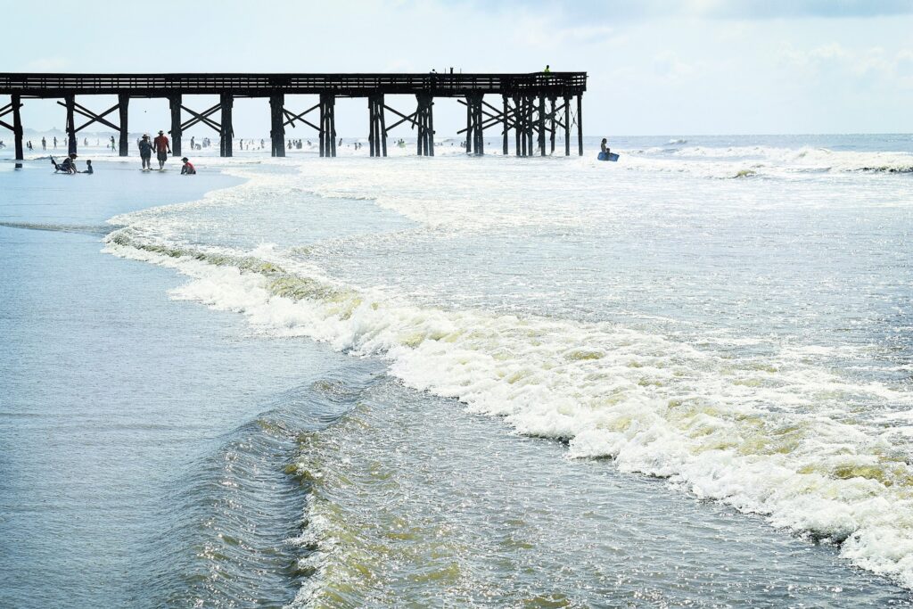 Isle of Palms Pier, things south carolina is known for