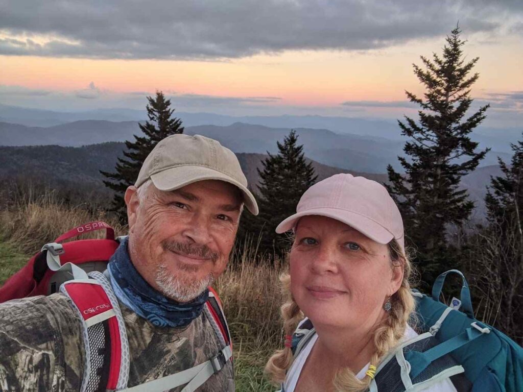hiking andrew's bald, clingman's dome